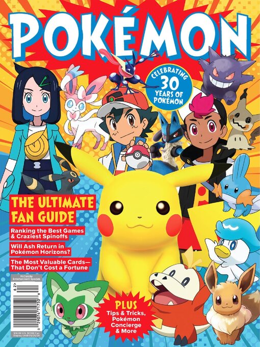 Cover image for Pokémon: The Ultimate Fan Guide - Celebrating 30 Years